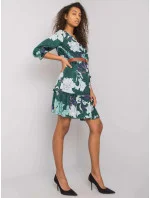 Dámske šaty LC SK 22K 3039.51P tmavo zelená - FPrice Dámske šaty LC SK 22K 3039.51P tmavo zelená - FPrice