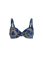 Štýl Hermine - Vrchný diel plaviek 8795-1 Blue Denim - RosaFaia Štýl Hermine - Vrchný diel plaviek 8795-1 Blue Denim - RosaFaia
