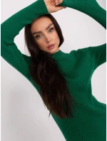 PM SK PM319 šaty.19 tmavo zelená