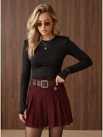 Dámska blúzka s dlhými rukávmi, čierna, FashionStreet RY2940 Dámska blúzka s dlhými rukávmi, čierna, FashionStreet RY2940