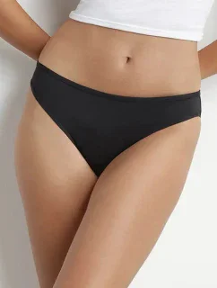 Dámske menštruačné plavky DIM SWIMWEAR BRIEF - BELLINDA - Black
