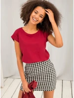 Tričko RV TS 4833.91P gaštanová