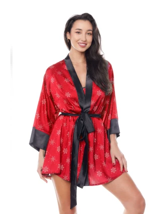 Aster Robe Červené negližé - Anais
