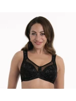 Pohodlná podprsenka Clara Art tvarovaná 5874 čierna/antracitová - Anita Classix