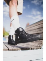 Trampki Męskie Big Star Ocieplane Czarne Y174020FW