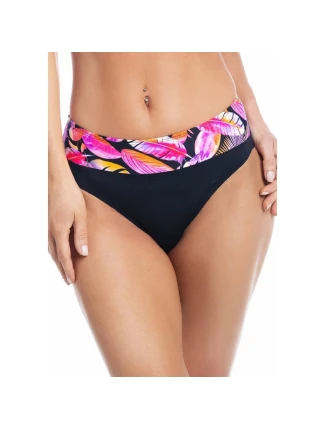 Spodný diel plaviek Mimi K1101 čierno-ružový - Fantasy Spodný diel plaviek Mimi K1101 čierno-ružový - Fantasy
