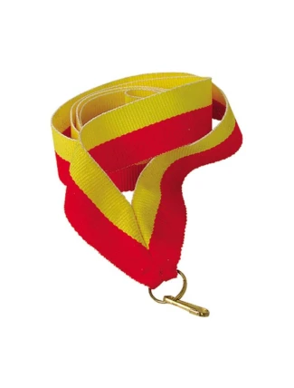 Stuha 11 mm - žltá a červená Stuha 11 mm - žltá a červená