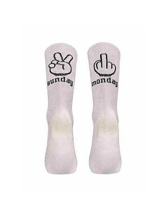 Cyklistické ponožky NORTHWAVE Sunday Monday Sock, biele Cyklistické ponožky NORTHWAVE Sunday Monday Sock, biele