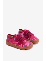 Detské barefootové papuče Froddo Canvas G1700440-24 vo farbe fuchsie Detské barefootové papuče Froddo Canvas G1700440-24 vo farbe fuchsie
