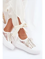 Dámske šnurovacie tenisky LCW-26-44-4480 white . Lee Cooper Dámske šnurovacie tenisky LCW-26-44-4480 white . Lee Cooper