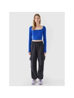 Dámske hladké tričko s dlhým rukávom 4F 4FRSS24TLONF499-36S