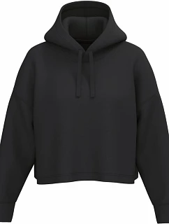 Kariban ProAct PA 396 Dámska mikina s kapucňou a skráteným strihom 20.P396 čierna