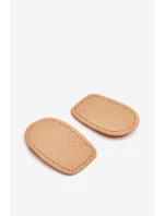 CORBBY Skórzane Podpiętki Korkowe