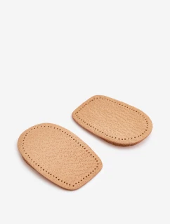 CORBBY Skórzane Podpiętki Korkowe