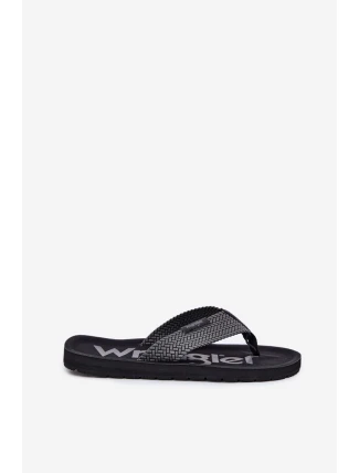 Klapki Japonki Męskie WRANGLER ZANE FLIPFLOP MEN LOW 20251044.20251044.10E Szare