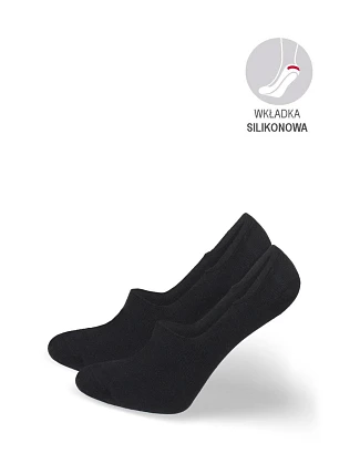 Pánske bambusové ponožky Microstopki black Pánske bambusové ponožky Microstopki black