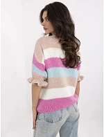 Jumper MI SW 1903.94 bielo-ružový Jumper MI SW 1903.94 bielo-ružový