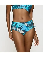 Dámske plavkové nohavičky Summer Fleur Maxi Turquoise v tyrkysovej farbe – TRIUMPH
