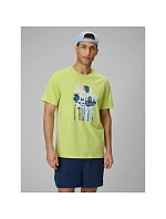 Pánske tričko oversize s potlačou 4F 4FWSS26TTSHM2784-42S