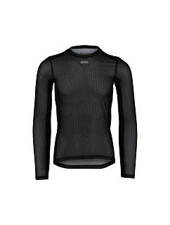 Cyklistické tričko POC ESSENTIAL LAYER LS – čierne