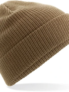 Beechfield B 50N Pletená čiapka z bio bavlny 53.0050 biscuit