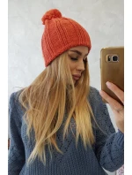 Fleecová čiapka Idalia K284 červená