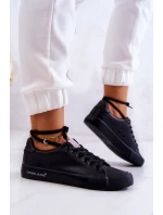 Damskie Niskie Tenisówki Cross Jeans JJ2R4054C Czarne