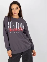 Mikina EM BL 7886.88 tmavo šedá