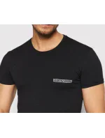 Pánske tričko 111035 1A729 - 00020 - Čierna - Emporio Armani