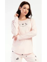 Dámske dlhé pyžamo Cat Dámske dlhé pyžamo Cat