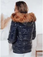 Dámska zimná bunda s kapucňou MELANI navy blue FashionStreet TY4487