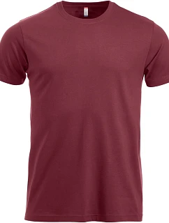 Clique New Classic-T Pánske tričko 67.9360 bordová
