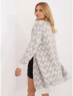 Kardigán AT SW 2340 A.00 sivý