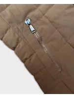 Dámska zimná prešívaná bunda J Style beige (16M9119-62)