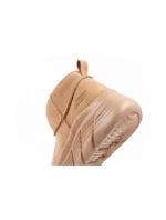 Skechers Dámske zimné členkové topánky zateplené kožené hnedé dámske