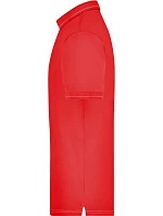 Daiber JN 569 Pánske elastické polo tričko z džerseju 02.0569 červené/biele