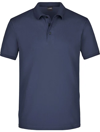 Daiber JN 710 Pánske elastické polo tričko s piké vzorom 02.0710, tmavomodré Daiber JN 710 Pánske elastické polo tričko s piké vzorom 02.0710, tmavomodré