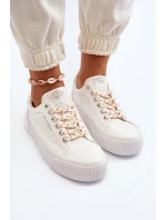 Damskie Trampki Lee Cooper LCW-24-31-2170 Białe