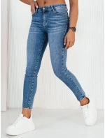 Dámske džínsové nohavice BEVINO blue FashionStreet UY1919 Dámske džínsové nohavice BEVINO blue FashionStreet UY1919