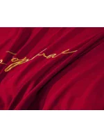 Bavlnená posteľná súprava Slovo Výšivka z mikrovlákna FHL-2604 160x200