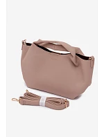 Bežová kabelka z imitace kůže Corisse