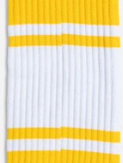 Mr. Socks L 05011 Športové podkolienky „Baller Tubes“ 88.5011 žltá/biela
