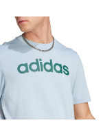 Tričko adidas Essentials Single Jersey Linear s vyšitým logom M IJ8651