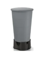 Nádrž na dažďovú vodu SMOOTH 160L SMOOTH GRAY detské