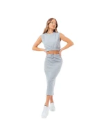 Dámske midi tepláky Justhype na bežné nosenie W LABON007 Dámske midi tepláky Justhype na bežné nosenie W LABON007