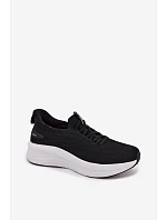 Materiálové Sportovní Boty Dámské Slip-On Kobbo 102425 Černé