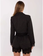 IT SN šortky FL9965.88 čierna/strieborná