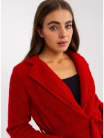 Kabát TW CZ BI 5220.63 tmavo červená