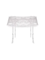 Podväzkový pás Lilly biely - Julimex