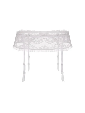 Podväzkový pás Lilly biely - Julimex